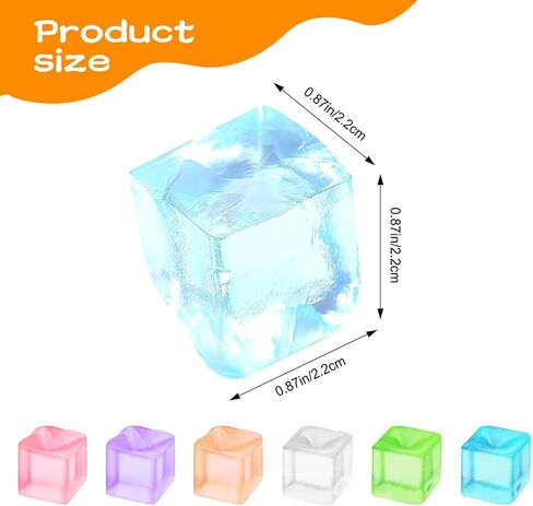 24 PCS كرات الإجهاد ، Ice Nee Squeeze Sensory Toys ، Mini Squishy Toys for Kids and Comeens تتراوح أعمارهم in Kuwait