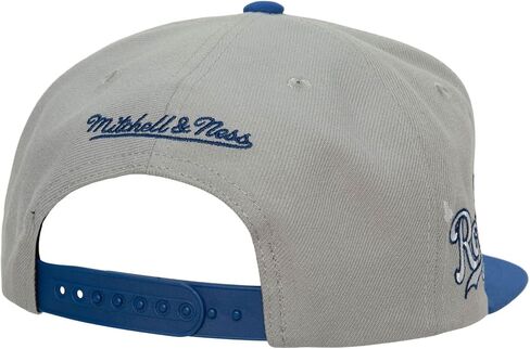ميتشل آند نيس نيويورك ميتس كوبرستاون بعيدا Snapback قبعة رمادية in Saudi Arabia