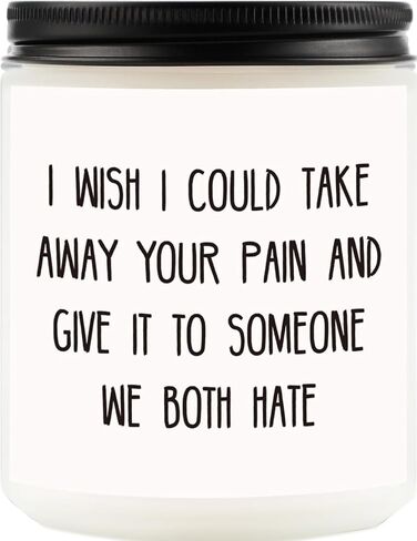 kaayee احصل على هدايا جيدة للنساء والرجال، احصل على هدية جيدة قريبًا للنساء بعد الجراحة، هدايا ملهمة تشجيعية للنساء والأصدقاء الأخت أمي، احصل على شمع الصويا الطبيعي بالخزامى 7oz شموع معطرة in Kuwait