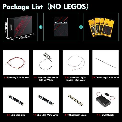 مصباح LED متوافق مع LEGO 10334 Retro Radio - لا توجد نماذج فقط الضوء ، إكسسوارات إضاءة إبداعية متوافقة مع مجموعة LEGO 10334 Retro Radio in Saudi Arabia