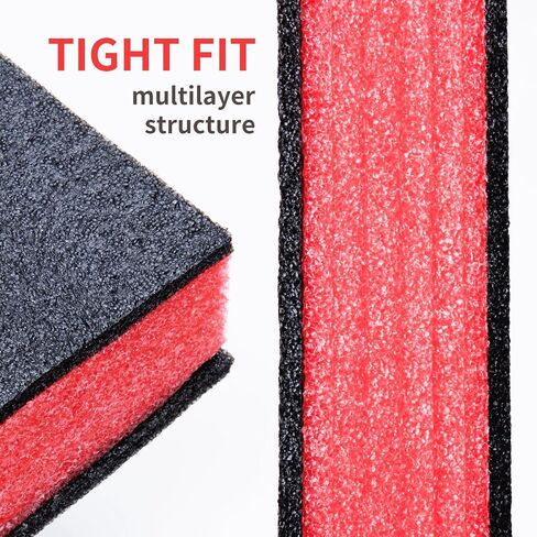 مربع الأدوات منظم Cuttable Polyurethane Craft Foam Pads 16x12x1.5 بوصة إدراج رغوة الظل ، طقم بطانة الأدوات السميكة الدرج (4 حزمة) in Saudi Arabia