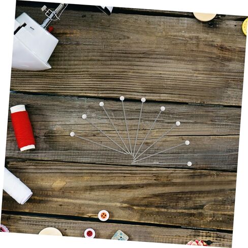 500pcs Glass Head Quilting Pins Straight Sewing Pins for Dressmaking Fabric Positioning and DIY Crafts Craft Sewing Supplies for Beginners and Professionals in Saudi Arabia
