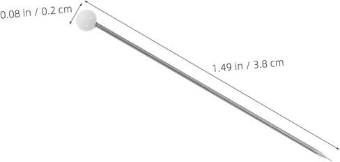500pcs Glass Head Quilting Pins Straight Sewing Pins for Dressmaking Fabric Positioning and DIY Crafts Craft Sewing Supplies for Beginners and Professionals in Saudi Arabia