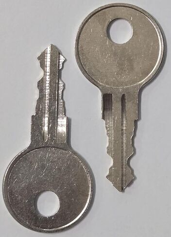 2 Keys Cut to Key Code TM727 for all locks (You Must Have The Letters TM Before The Numbers) Better Built, Kobalt, TriMark, Duralast, Toolbox, Tool Box, RV, Motorhomes, Tonneau Covers, Utility Bodies. in Saudi Arabia