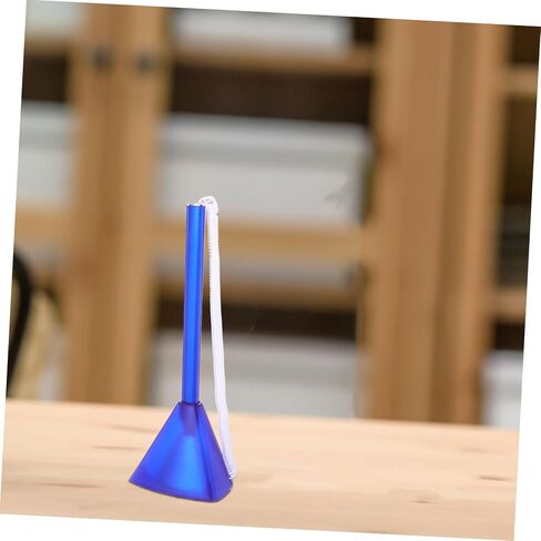 Secure Counter Pen with Spring Chain and Base Blue Gel Pen for Home Office and School Stylish Design and Robust Construction for Reliable Use in Saudi Arabia