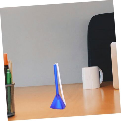 Secure Counter Pen with Spring Chain and Base Blue Gel Pen for Home Office and School Stylish Design and Robust Construction for Reliable Use in Saudi Arabia