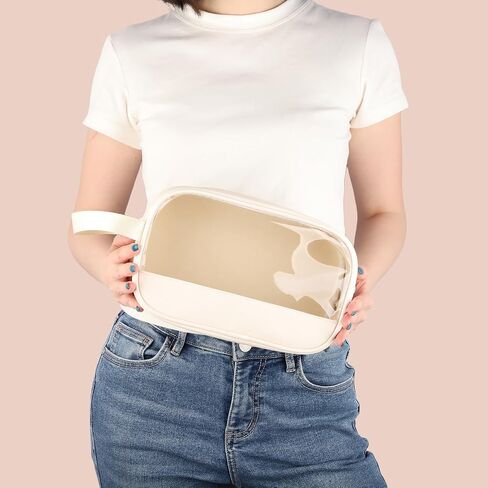 G2TUP Jensen هدية ملهمة للمواعدة العقلية Jensen A حقيبة مكياج Dean Winchester Fan حقيبة مستحضرات التجميل Jensen A Merch (Jensen A White Bag) in Saudi Arabia
