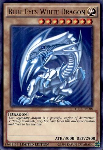 يو جي- أوه! - Dragon Blue -Eyes White Dragon (CT13 -EN008) - 2016 MEGA -TINS - إصدار محدود - نادر للغاية in Saudi Arabia