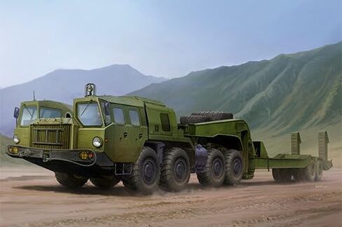 Truffeter TRU01056 1/35 MAZ7410 MIT CHMZAP 5247G طراز بلاستيكي ، Multicolour in Kuwait