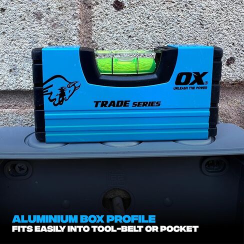 OX TOOLS Trade مستوى طوربيد 10 بوصة - مغناطيسي وثلاث قوارير in Kuwait