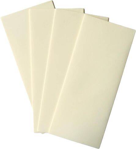 Money Envelopes – V-Flap Foil Border Luxury Gifting Money Envelopes (3" x 7") – Perfect for Weddings, Invitations, Baby Showers, Photos, Graduations, and Birthdays (Ivory, 50 Pack) in Kuwait