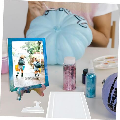 1set Silicone Picture Frame Molds for Crafting Epoxy Tools for Decorative Photo Frames Easy to and Reusable for Home Decor Projects in Saudi Arabia
