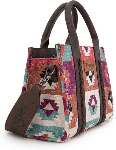 Wrangler Tote Bag Western Purses for Women Shoulder Boho Aztec Handbags in Kuwait