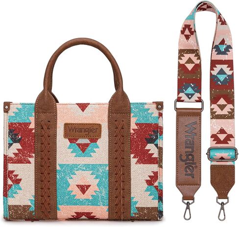 Wrangler Tote Bag Western Purses for Women Shoulder Boho Aztec Handbags in Saudi Arabia