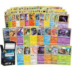 مجموعة رقائق بطاقة البرق - 50 بطاقة عشوائية تتضمن بطاقات احباط. بالإضافة إلى مربع سطح السفينة LCC مجاني. قد تختلف بطاقاتك من البطاقات في الصورة in Kuwait