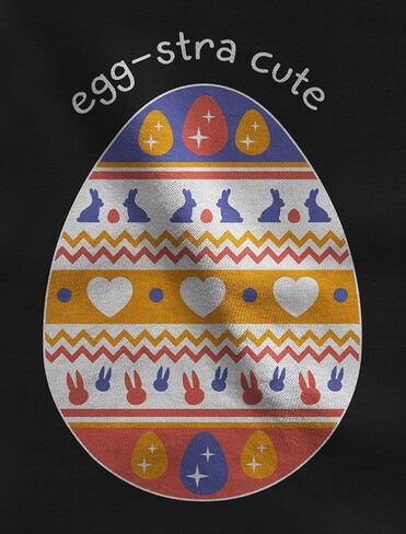 تي شيرت Eggstra اللطيف لعيد الفصح مزين بشكل لطيف للرضع والأطفال الصغار على شكل أرنب مقاس 2T باللون الوردي in Saudi Arabia