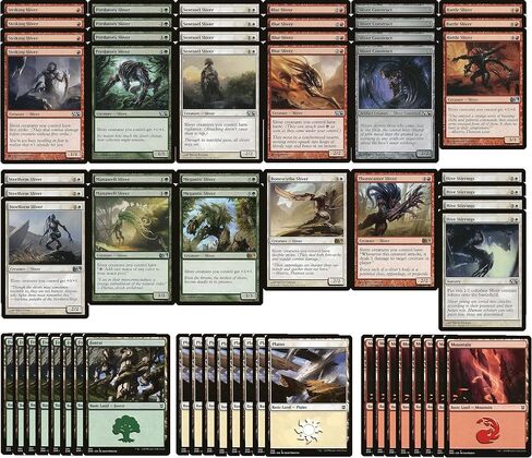 Sliver Deck - Modern Legal - Custom Built - Magic The Gathering - MTG - 60 Card in Saudi Arabia
