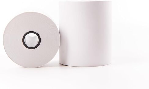 (25 Rolls) 3 "× 165 '1-ply استلام ورقة نقدية نقدية نقدية نقدية POIS in Kuwait