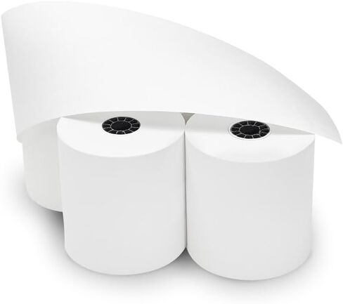 (25 Rolls) 3 "× 165 '1-ply استلام ورقة نقدية نقدية نقدية نقدية POIS in Kuwait