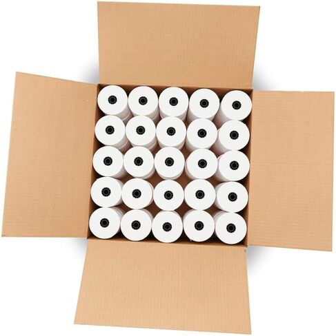 (25 Rolls) 3 "× 165 '1-ply استلام ورقة نقدية نقدية نقدية نقدية POIS in Kuwait