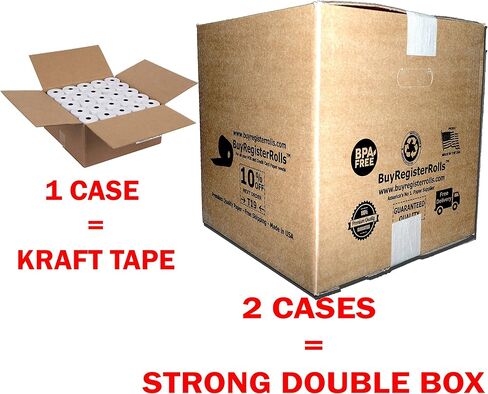 (55 GSM Solid Tube Core) Dropship 3 1 8 × 230 الورق الحراري (25 لفات - 1 حالة) BPA مجاني - ورقة طابعة حرارية للمواطن CT -S801 - buyregisterrolls in Saudi Arabia