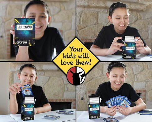 مجموعة رقائق بطاقة البرق - 50 بطاقة عشوائية تتضمن بطاقات احباط. بالإضافة إلى مربع سطح السفينة LCC مجاني. قد تختلف بطاقاتك من البطاقات في الصورة in Kuwait