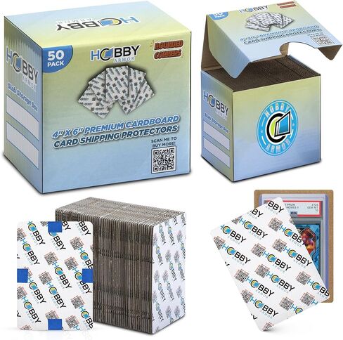 100 حزمة متدرج بطاقة تداول شحن واقي من Hobby Armor ، 4 "× 6" مع زوايا مستديرة ، واقي بطاقات متعدد الألوان نابضة بالحياة لحراسة بطاقات من الضربات ، ولوازم شحن لوح الورق المقوى المتميز in Kuwait