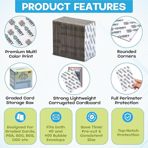 100 حزمة متدرج بطاقة تداول شحن واقي من Hobby Armor ، 4 "× 6" مع زوايا مستديرة ، واقي بطاقات متعدد الألوان نابضة بالحياة لحراسة بطاقات من الضربات ، ولوازم شحن لوح الورق المقوى المتميز in Kuwait