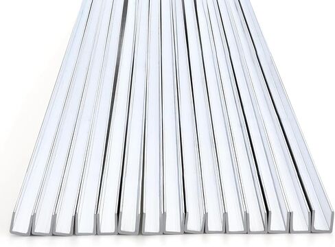 Mornerro 15 PCS 30 ft 1/8 "جاءت هواية على شكل حرف U لإمدادات زجاجية ملون من الزجاج الملون ، 2 قدم لكل منها in Kuwait