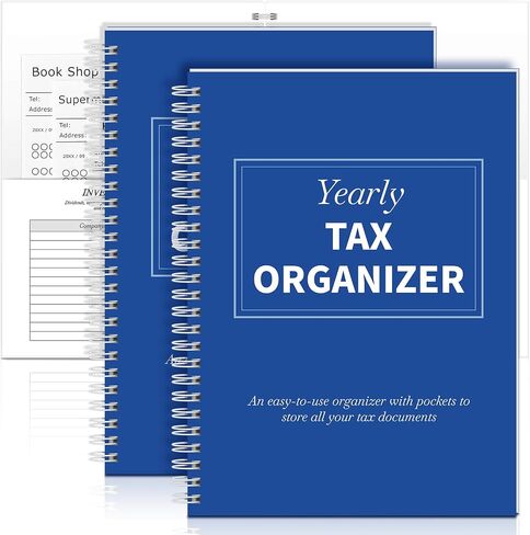 Faccito 2 Pack Organizer Organizer 13 "x9.7" منظم سجلات الضرائب مع 12 جيوب المجلد المجلس المجلد in Saudi Arabia