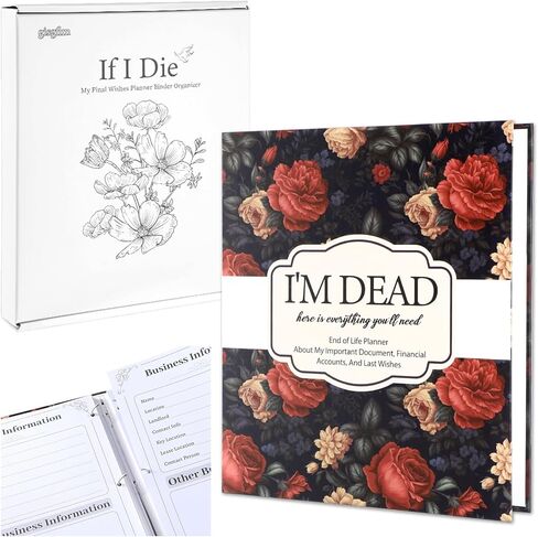 LEND OF LIFE PLANNER Organizer Binder Notebook أنا ميت الآن ما هو Book Planner Document 8.5x11 in Saudi Arabia