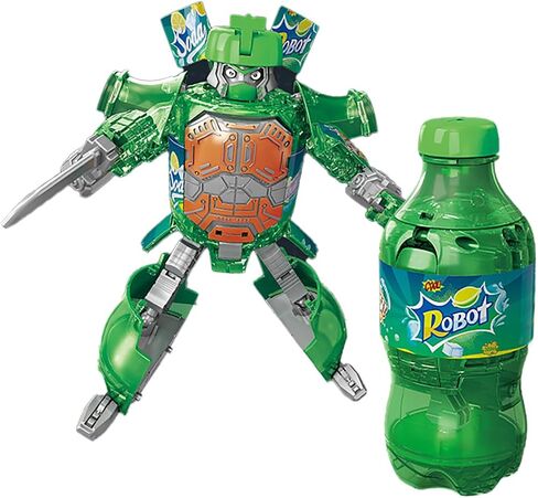 Atlodas 2025 New Beverage Bottles Deformation Robot Toys, Soda Can Transforming Robot Toys for Kids Gift, Creative Soda Deformation Figures for Boys, Birthday Christmas Choice for Boyfriend (Green) in Saudi Arabia