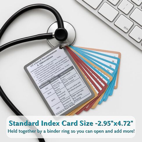 Occupational Therapy Quick Reference - 42 Essential OT Cards for Adults - an Ideal Gift & Tool for Occupational Therapists, OTAs, and Students - Therapist Must Haves in Saudi Arabia