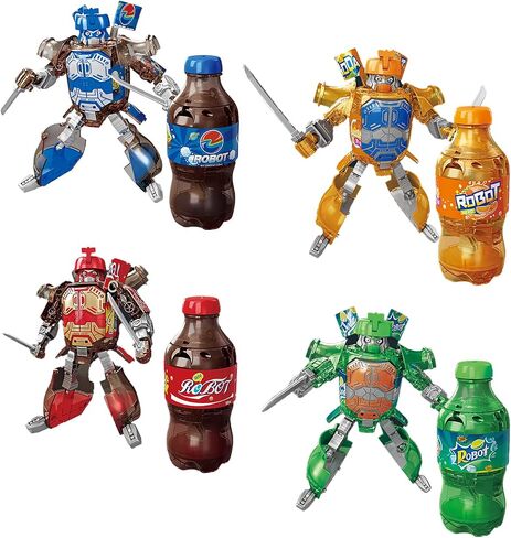 Atlodas 2025 New Beverage Bottles Deformation Robot Toys, Soda Can Transforming Robot Toys for Kids Gift, Creative Soda Deformation Figures for Boys, Birthday Christmas Choice for Boyfriend (Green) in Saudi Arabia
