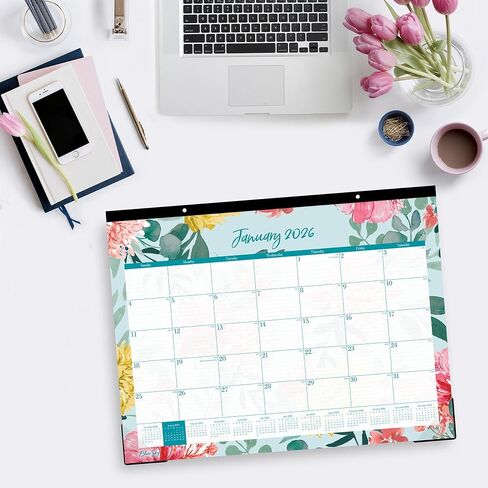 2026 Blue Sky Monthly Desk Pad Calendar, 22" x 17", Reflections, January To December, 117886 in Saudi Arabia