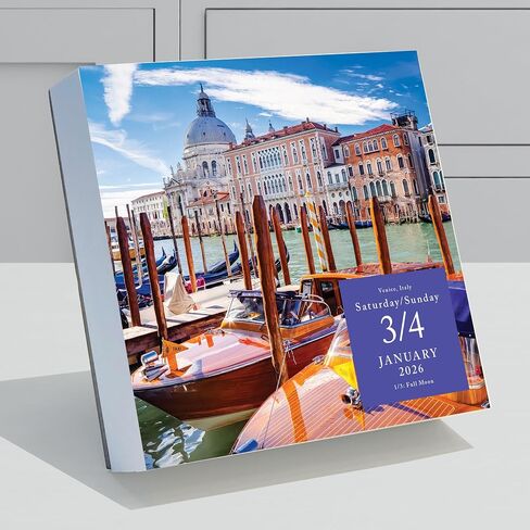2026 World Travel Daily Desktop Calendar in Saudi Arabia