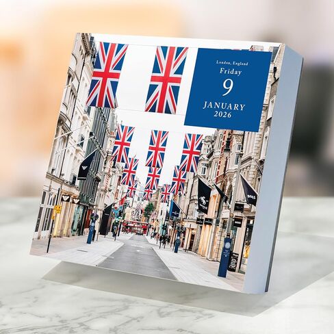 2026 World Travel Daily Desktop Calendar in Saudi Arabia