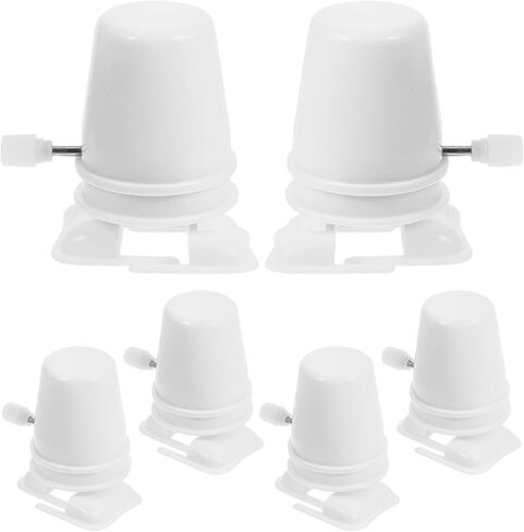 آلية Doitool Wind Up Tuy Base ، 6 PCS Clockwork Legged Robot Mechanism Mechanism Blastic up Robot Toy Diy Crafts Supplies ، White in Kuwait