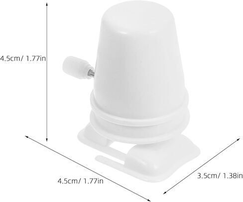 آلية Doitool Wind Up Tuy Base ، 6 PCS Clockwork Legged Robot Mechanism Mechanism Blastic up Robot Toy Diy Crafts Supplies ، White in Kuwait