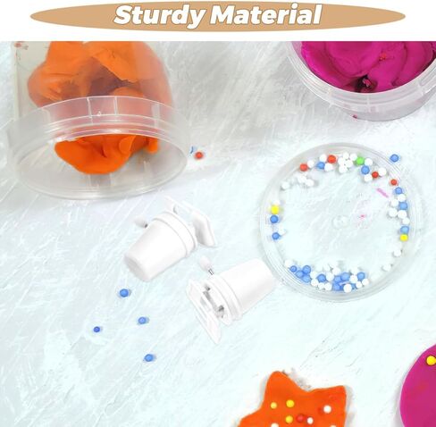 آلية Doitool Wind Up Tuy Base ، 6 PCS Clockwork Legged Robot Mechanism Mechanism Blastic up Robot Toy Diy Crafts Supplies ، White in Kuwait