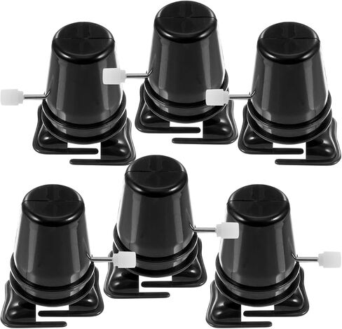 آلية Doitool Wind Up Tuy Base ، 6 PCS Clockwork Legged Robot Mechanism Mechanism Blastic up Robot Toy Diy Crafts Supplies ، White in Kuwait