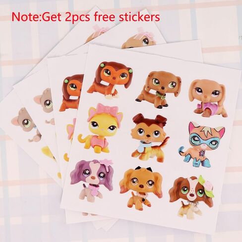 قواعد فارغة بيضاء مخصصة ، شخصيات عمل DIY Pet Toy - 010 Collie (One Ear Cocked) حيوان لطيف ، قواعد فارغة لإكسسوارات الكلاب LPS in Saudi Arabia