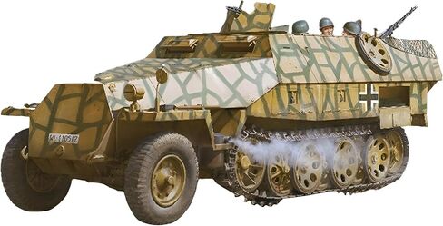 Das Werk USCDW16005 1/16 SD.KFZ.251/1 AUSF.D موديل موظفي الموظفين المدرع نموذج البلاستيك in Kuwait