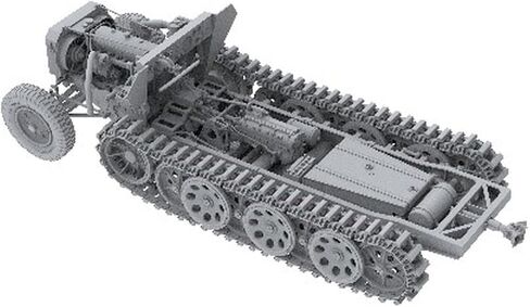 Das Werk USCDW16005 1/16 SD.KFZ.251/1 AUSF.D موديل موظفي الموظفين المدرع نموذج البلاستيك in Kuwait