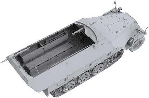 Das Werk USCDW16005 1/16 SD.KFZ.251/1 AUSF.D موديل موظفي الموظفين المدرع نموذج البلاستيك in Kuwait