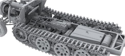 Das Werk USCDW16005 1/16 SD.KFZ.251/1 AUSF.D موديل موظفي الموظفين المدرع نموذج البلاستيك in Kuwait