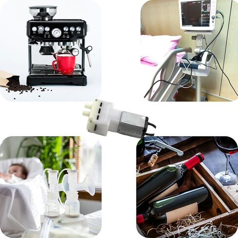 CONQUERALL 2PCS DC 5V double hole pumping oxygen pump 030 mini diaphragm air pump for breast pump, massager in Kuwait