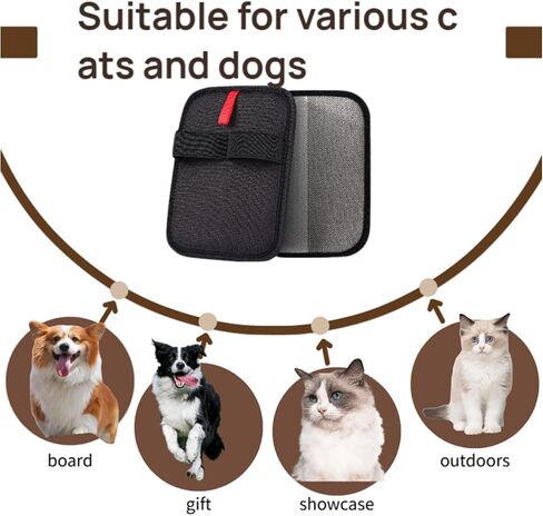 1 PCS PET HAIR DLOVE ، electrostatic وقابلة لإعادة الاستخدام مزيل شعر الكلاب القابلة لإعادة الاستخدام للأريكة والأثاث والسجاد ومقعد السيارة | 2025 أداة ترقية القفازات وأداة إزالة الفراء in Saudi Arabia