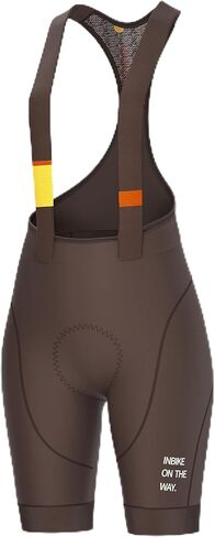 INBIKE Women's Cycling Bib Shorts with 3D High Density Sponge Padded Long Cycling Breathable Bib Shorts in Kuwait