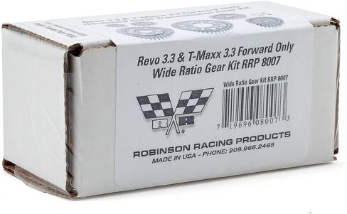 Robinson Racing 8007 FWD Only Gear Kit Wide REVO/MAXX 3.3 RRP8007 in Saudi Arabia